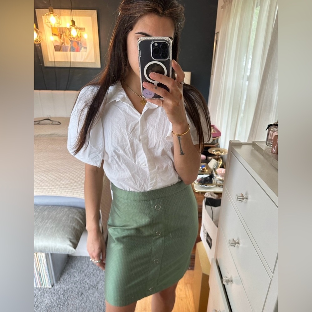 H&M and Damask Skirt